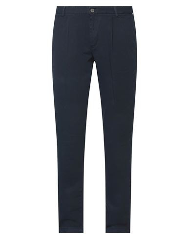 Herman & Sons Man Pants Navy blue Size 40 Cotton, Elastane | YOOX (US)