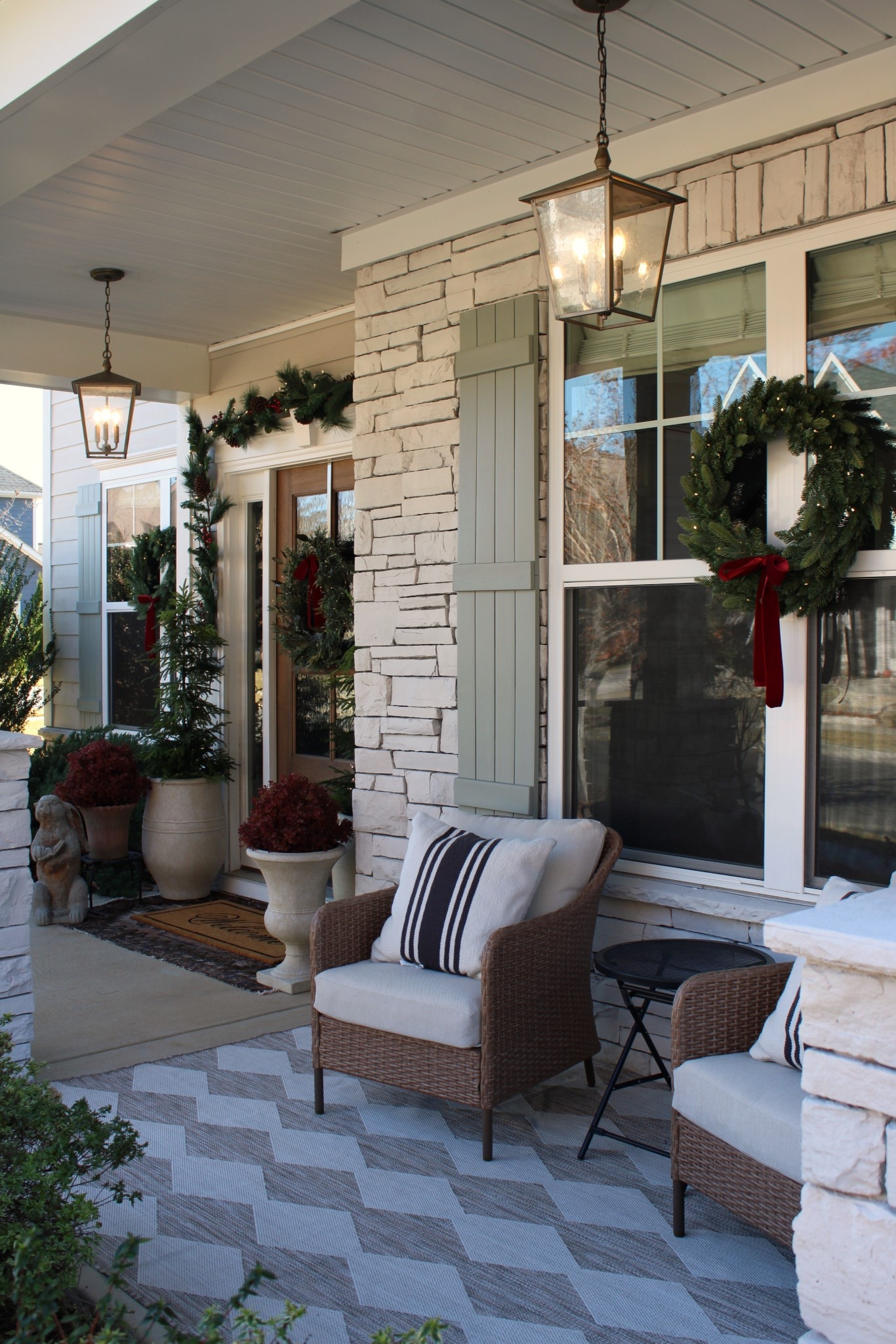 Outdoor Christmas, window wreaths, indoor/outdoor pre-lit wreaths, multi-function wreaths, red ribbon, porch ideas #LTKStyleTip

#LTKHome #LTKFindsUnder100