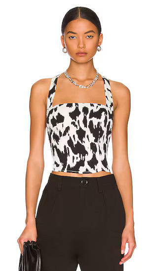 Robyn Strappy Back Top in Black Multi | Revolve Clothing (Global)