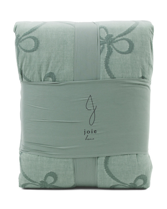 3pc Bow Swirl Comforter Set | TJ Maxx