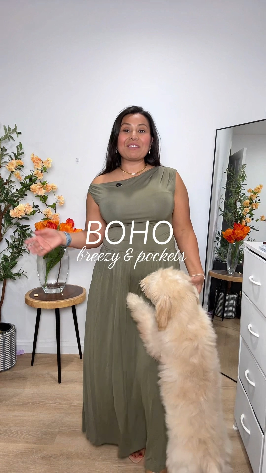 Flattering Boho Style, Boho Fashion, Boho Summer Dress, Maxi Dress, made for Spring and Summer

#LTKootd #LTKMidsize #LTKPetite