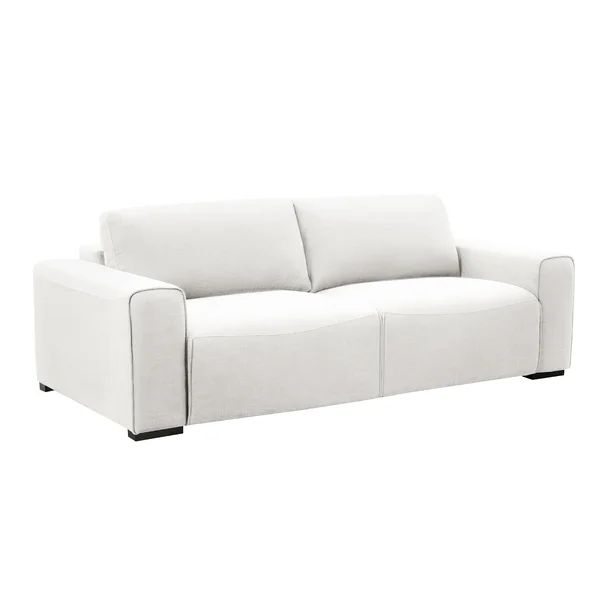 Sophie 88'' Square Arm Sofa with Reversible Cushions | Wayfair North America