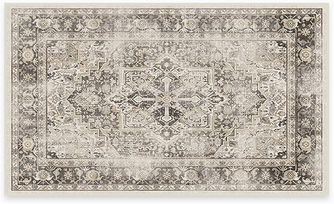 Ruggable Kamran Washable Rug - Perfect Vintage Area Rug for Living Room Bedroom Kitchen - Pet & C... | Amazon (US)