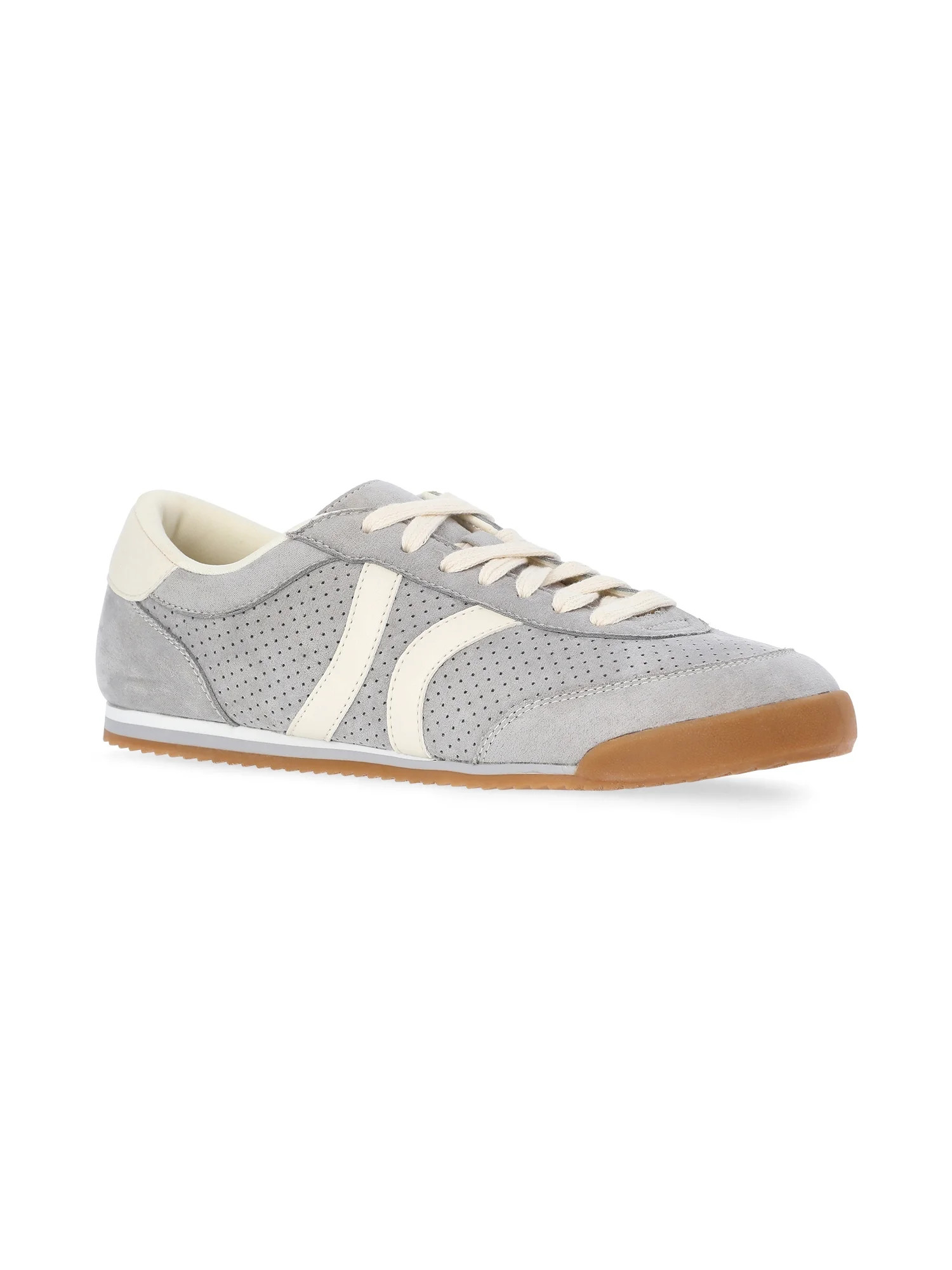 Madden NYC Women's Low Top Perforated Sneakers | Walmart (US)