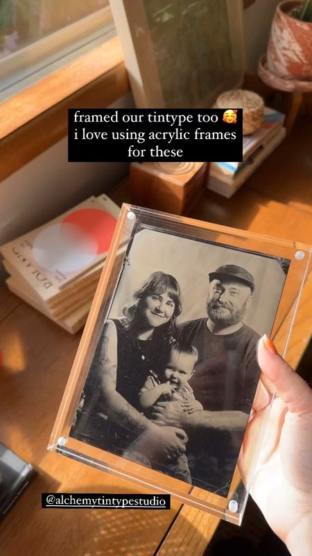 the perfect frame for our tintype (5x7) 