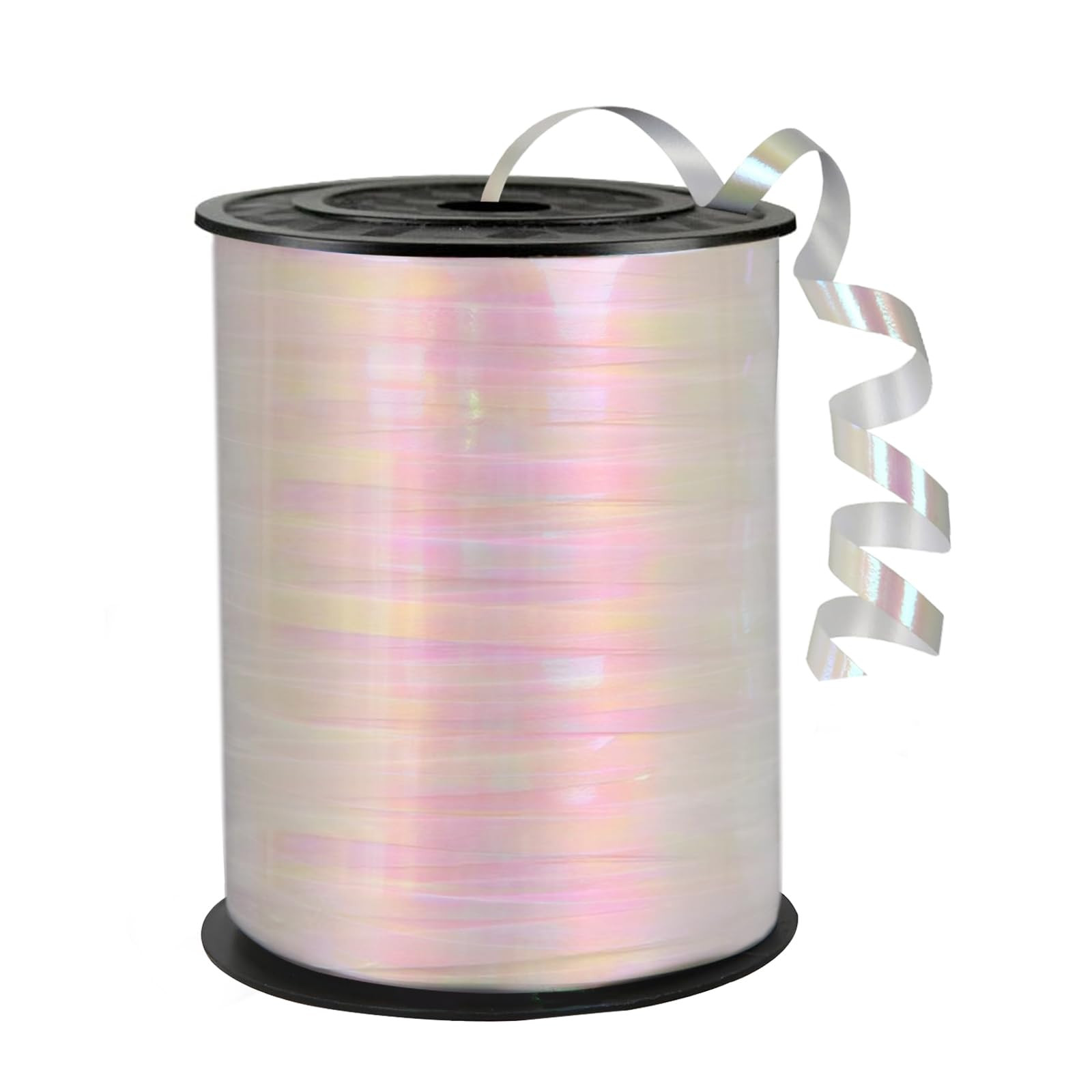 500 Yards Iridescent White Ribbon, 1/5 Inch Christmas Curling RibbonsPerfect for Gift Wrapping,Ba... | Amazon (US)