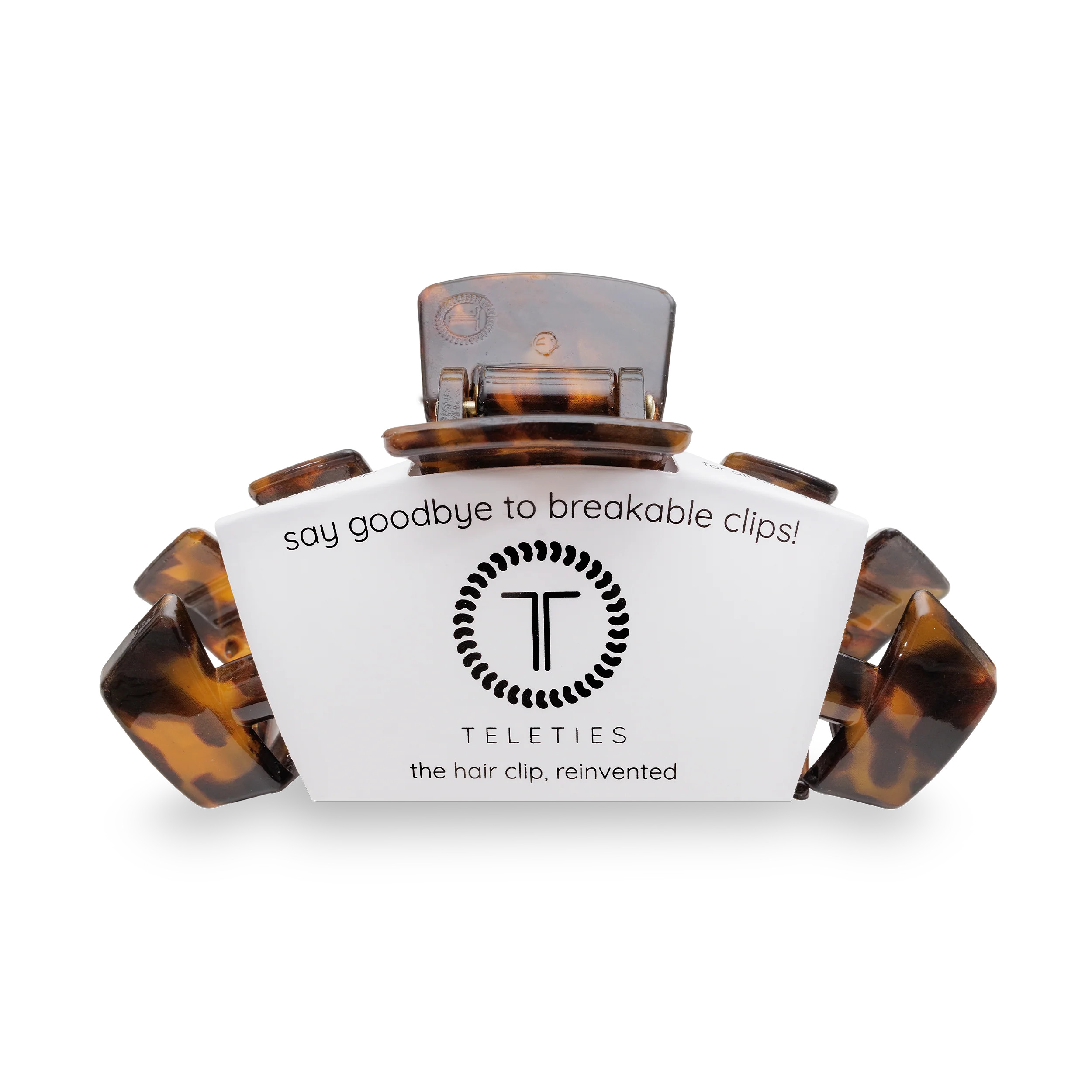 Classic Tortoise Large Claw Clip | TELETIES