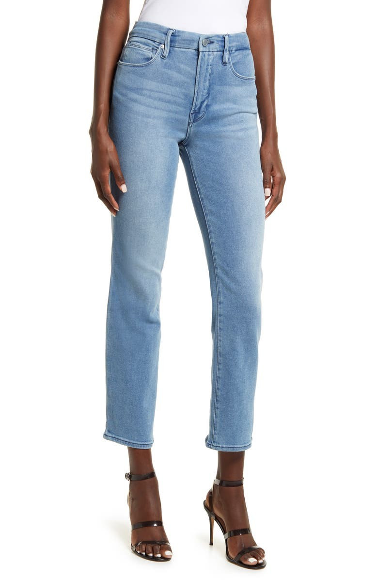 Good Straight High Waist Ankle Jeans | Nordstrom