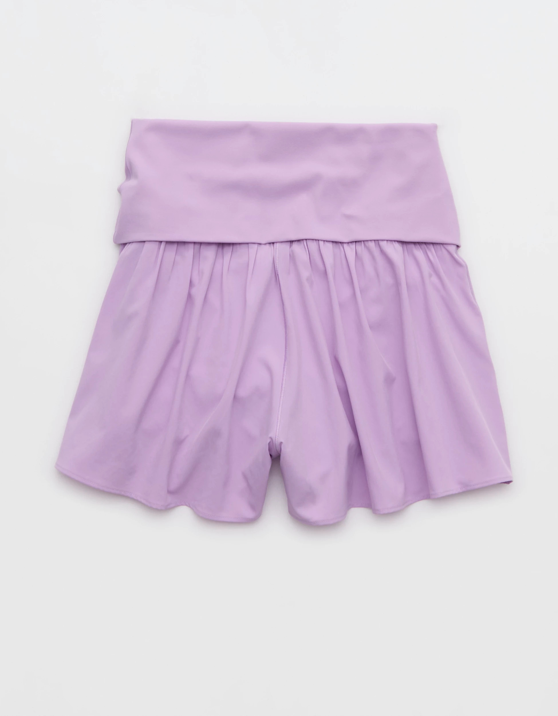 OFFLINE By Aerie Real Me Foldover Flowy Short | American Eagle Outfitters (US & CA)