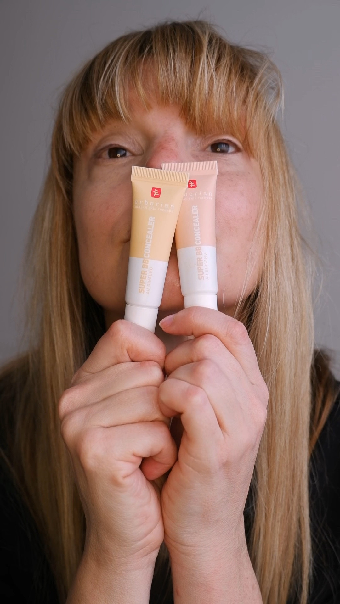 Dear eye bags and dark circles!

My oldest, most loyal friends! You’ve stuck by me through late nights, early mornings, jet lag and everything in between. We’ve been through so much together!

No matter how many cucumbers or how much Gua sha practice i do, you never let me forget you’re there.

Lucky for me @erborian_uk Super BB Concealer just arrived to help cover you up. 

I’m testing the Clair and Nude shades to find my perfect match. Right under eye is Clair, left is Nude. Which one is best? team Clair or team Nude? 

I think I’m team Clair! WAU? Anyone got any useful tips for banishing eye bags…. 

FYI : No filters have been added to this video.

#LTKstyletip #LTKfindsunder50 #LTKbeauty