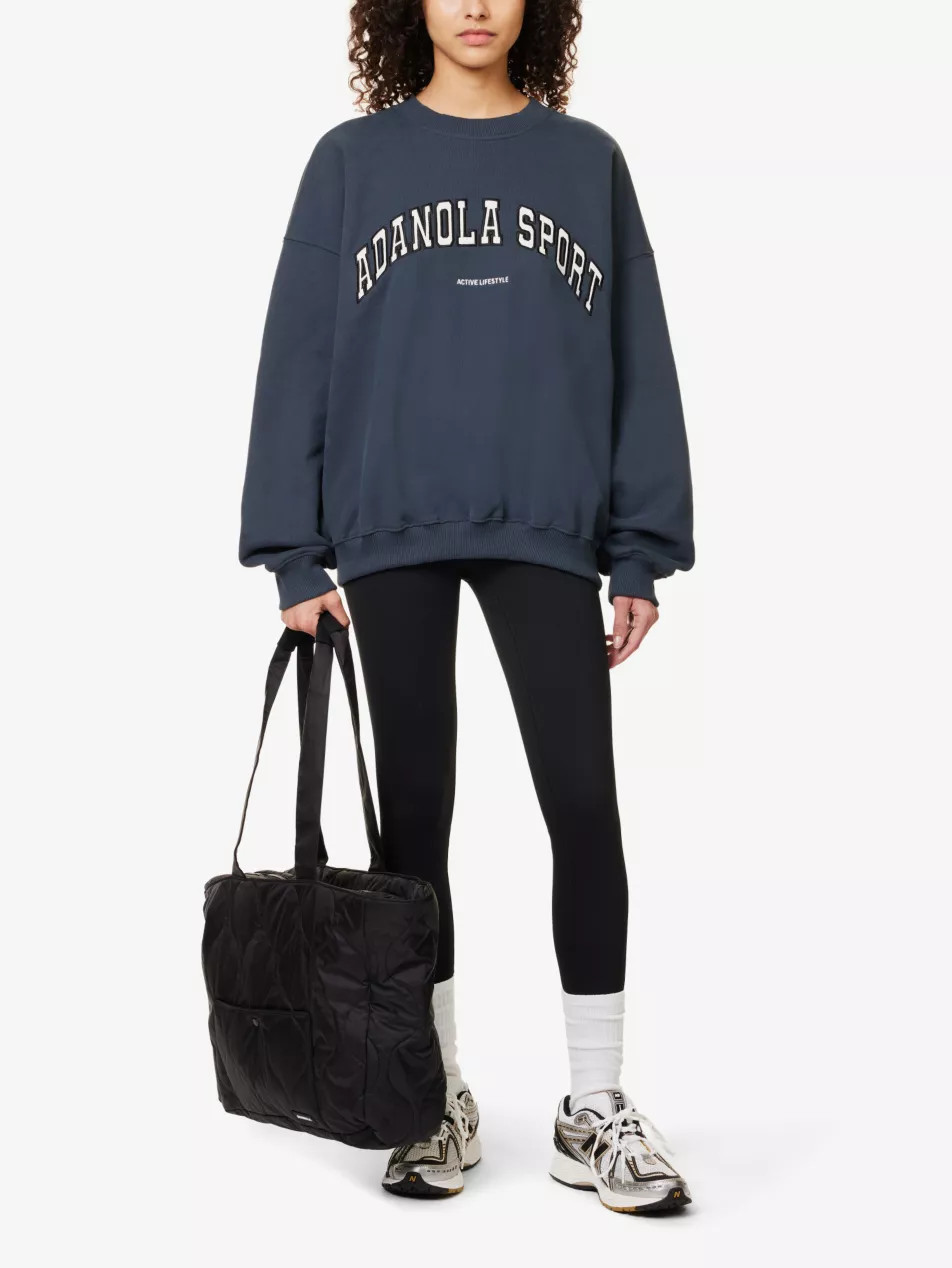 Logo-Embroidered Relaxed-Fit Cotton Sweatshirt | Selfridges