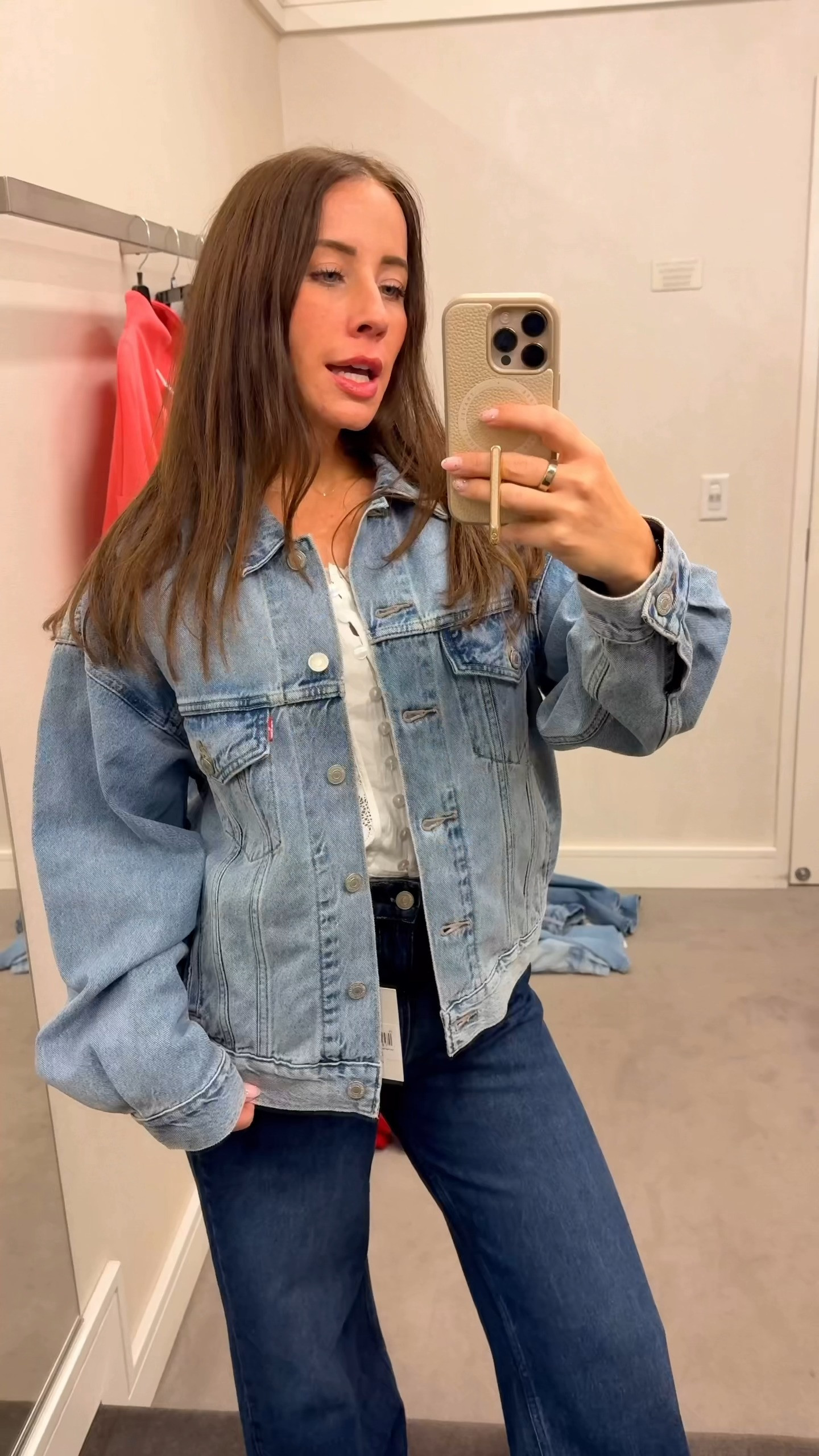 This is one of those staples that's always worth having. I love tossing a denim jacket over just about any outfit when I need an extra layer. 

 #LTKStyle #LTKFinds #NordstromAnniversarySale #NSale #EverydayStyle #FallStyle #WardrobeStaples #DressStyle #MomStyle #ClassicStyle #LTKgrwm