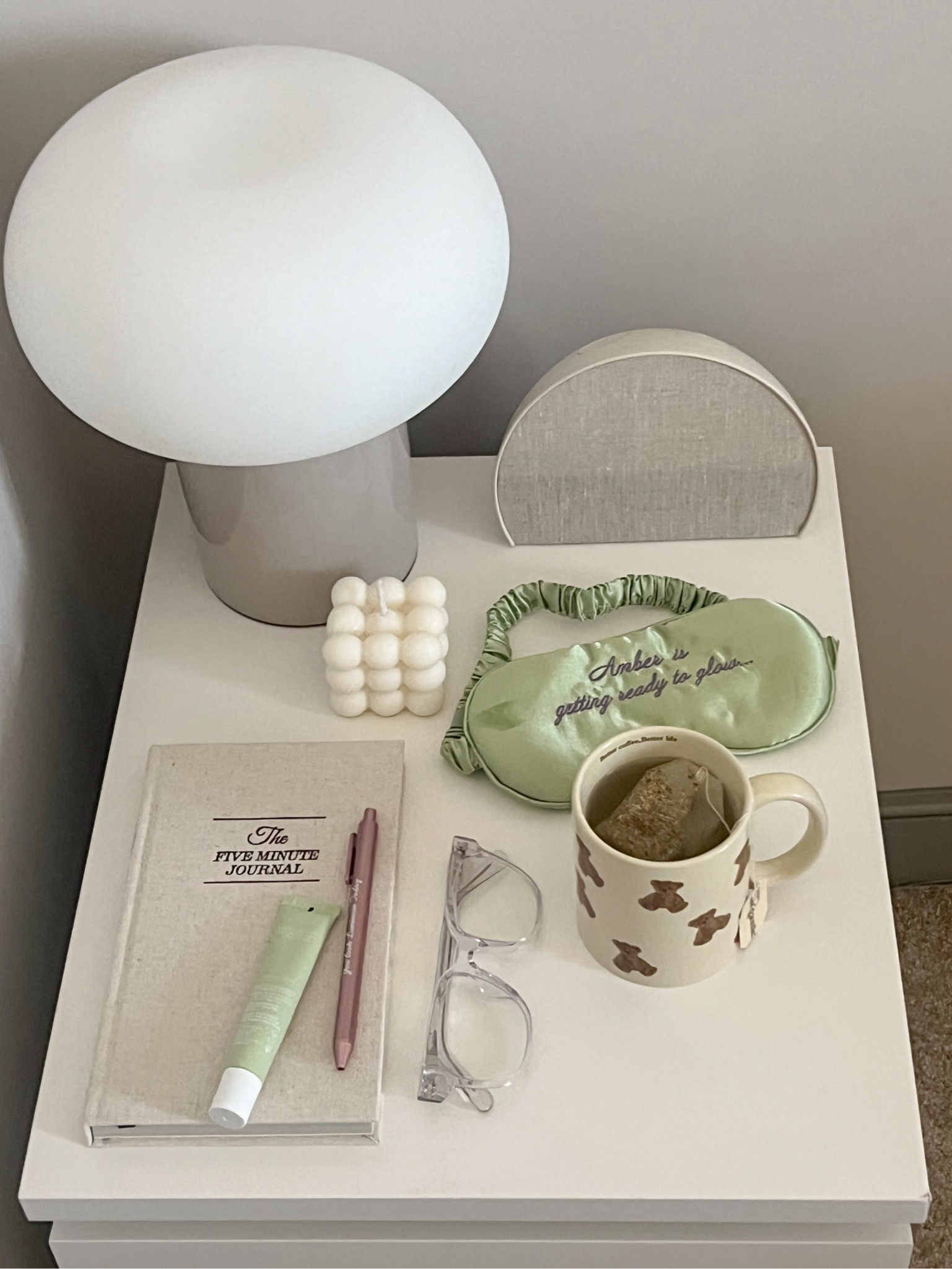 Bedside table essentials🫶 the Hatch Restore 2 is the ONLY reason I fall/stay asleep at night! Highly recommend if you struggle with those issues! 

Nighttime routine, gift guide, gifts for her  

#HatchRestore #ad #sleep #wellness #sleepforwellness #liketkit

#LTKHolidaySale 

#LTKhome #LTKGiftGuide