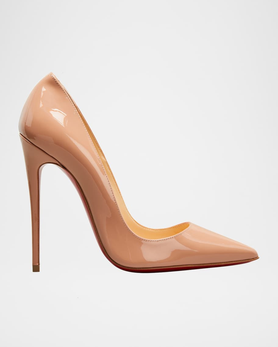 Christian Louboutin So Kate Patent Pointed-Toe Red Sole Pump | Neiman Marcus