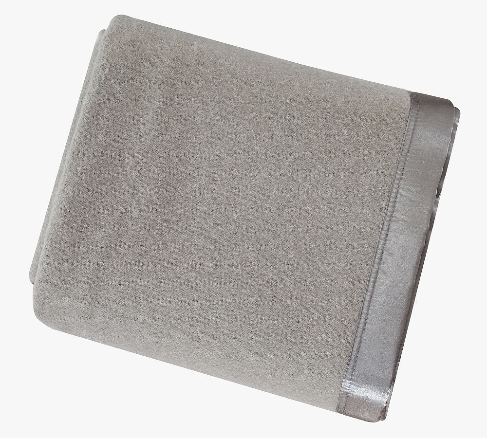Brya Merina Wool Blanket, King | Pottery Barn (US)