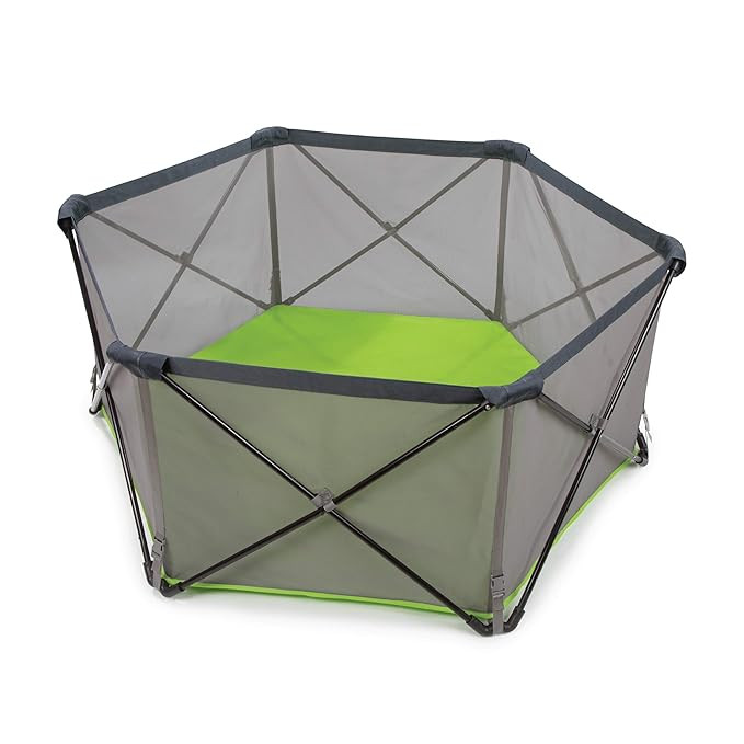 Summer Pop ‘n Play Portable Playard, Green – Lightweight Play Pen for Indoor and Outdoor Use ... | Amazon (US)