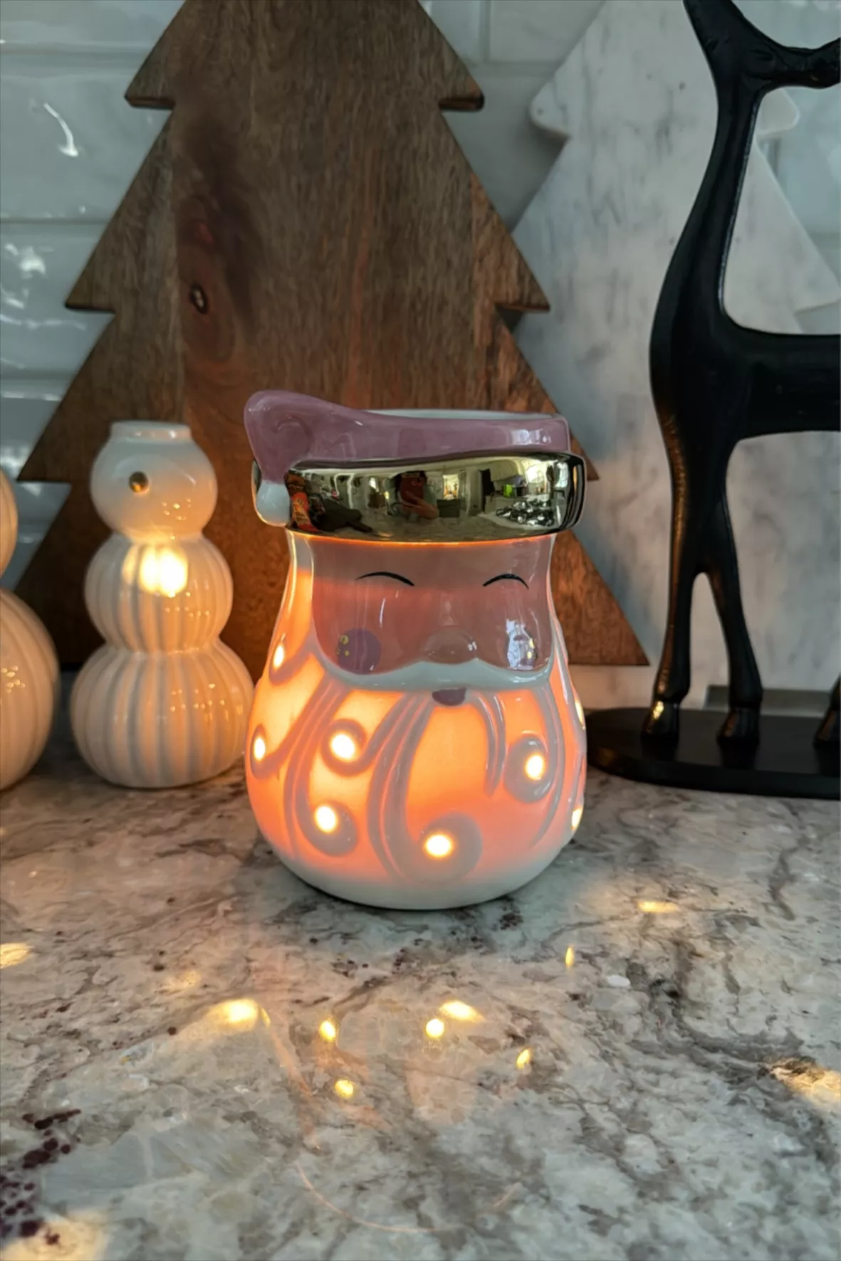Packed Party, Holiday, Packed Party Holiday Happy Santapink Wax Warmer