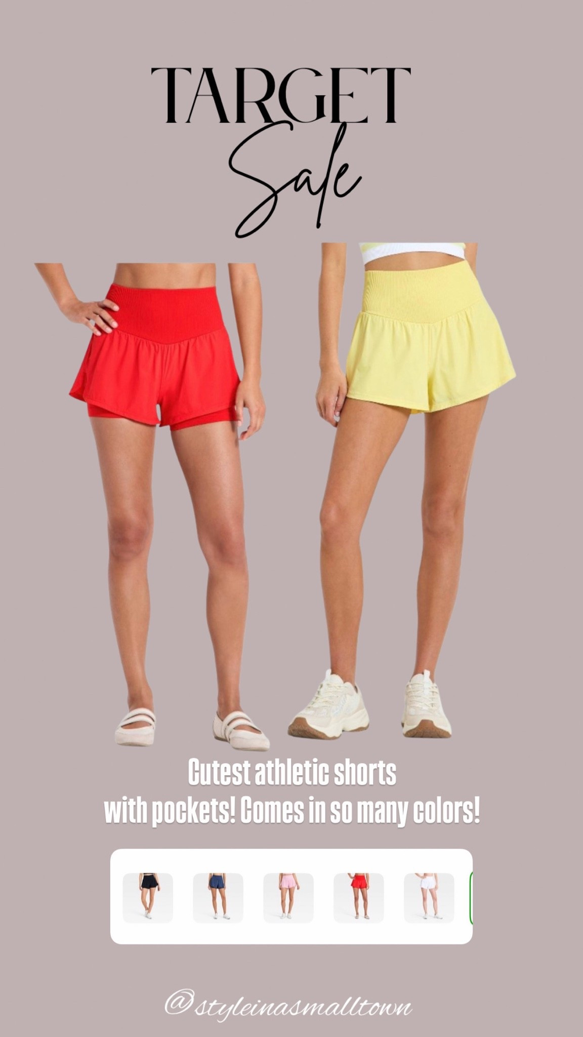 Obsessed with these flowy athletic shorts for summer, with pockets! Come in so many colors - on sale! 🛍️

#LTKOver40 #LTKTall #LTKSaleAlert
