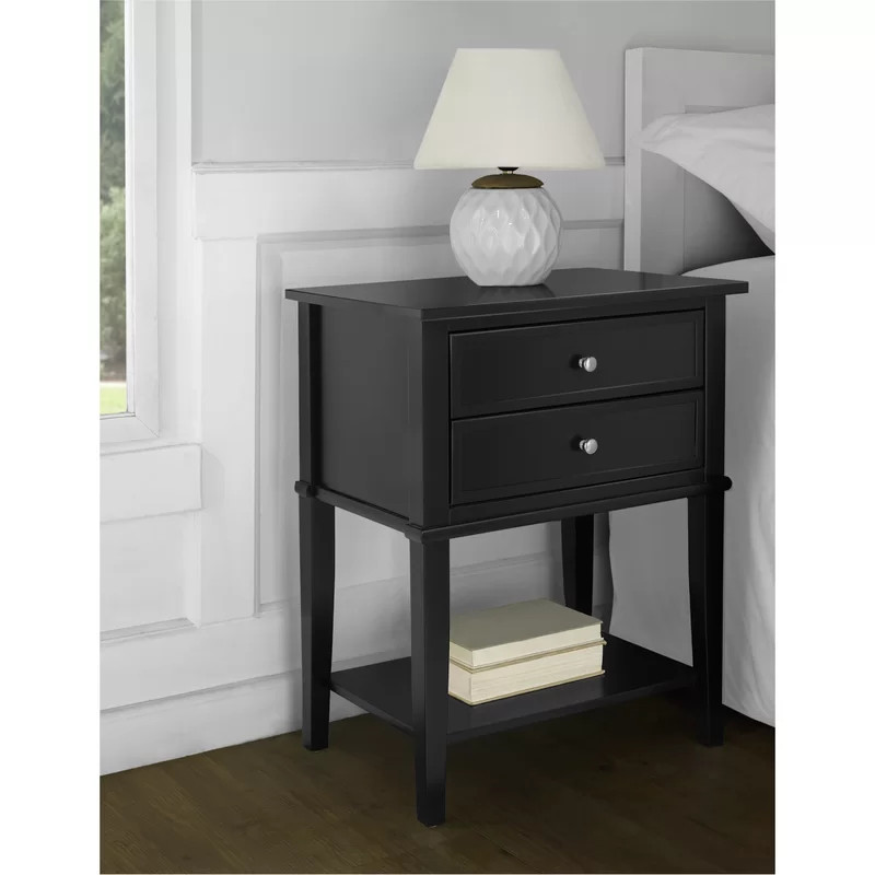 Dmitry 2-Drawer End Table with Storage | Wayfair North America