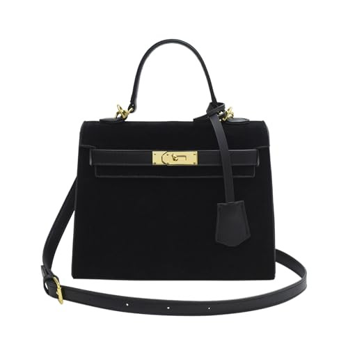 Top Handle Satchel Vintage Top Handle Bag Suede Leather Women Handbags Purse Mini Satchel Bags Sh... | Amazon (US)