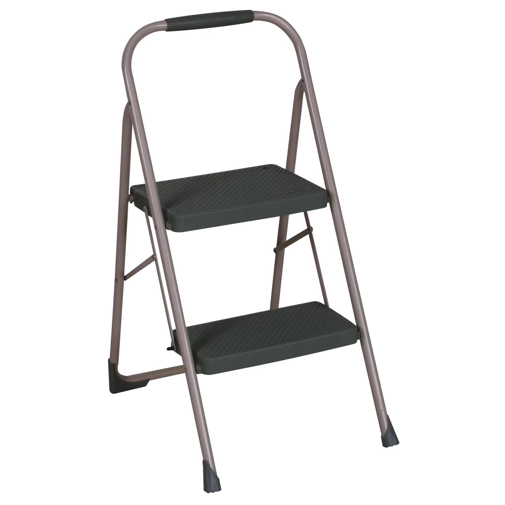 Cosco 2-step Big Step, Steel Step Stool With Rubber Hand Grip, 8 Ft. 2 In Max Reach, Ansi Type 3,... | Walmart (US)