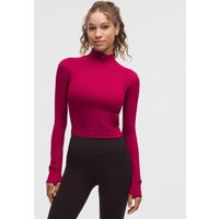 It's Rulu Ribbed Cropped Half Zip | Lululemon (US)