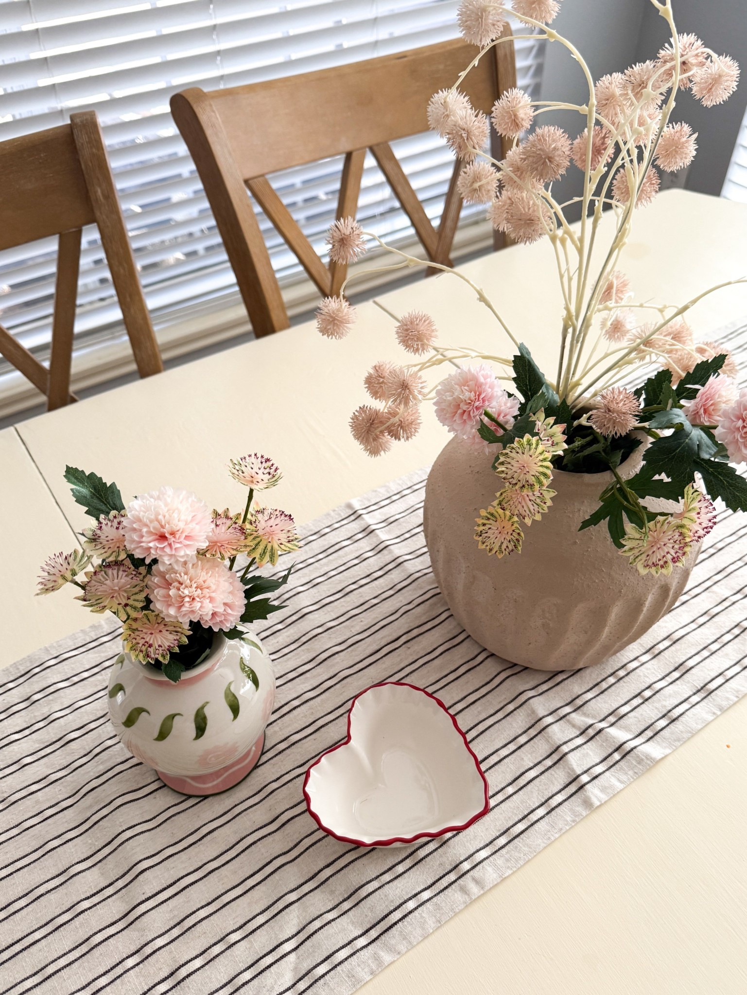 Enjoying the cozy moments 🤍 

✨Table Decor | Cozy Home | Tablescape | Target Finds | Dining Chairs | Vase Decor | Cozy Valentines 

#LTKHome #LTKValentine
