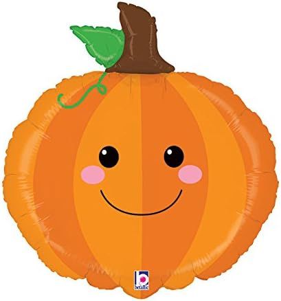 XL 29" Pumpkin Produce Pal Mylar Foil Balloon Halloween Fall Harvest Decoration | Amazon (US)