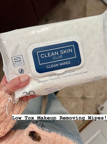Loving these makeup removing wipes and I love the xtra large size!! #lowtox #makeupremovingwipes #wipes #organicbeauty #nontoxic #skincare #cleanskincare 

#LTKkids #LTKworkwear #LTKbeauty