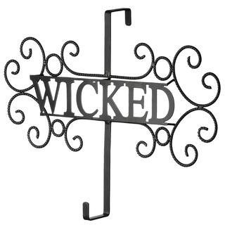 18" Halloween “Wicked" Wreath Hanger | Michaels Stores