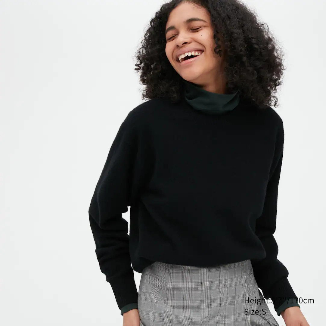 PREMIUM LAMBSWOOL CREW NECK JUMPER | UNIQLO (UK)