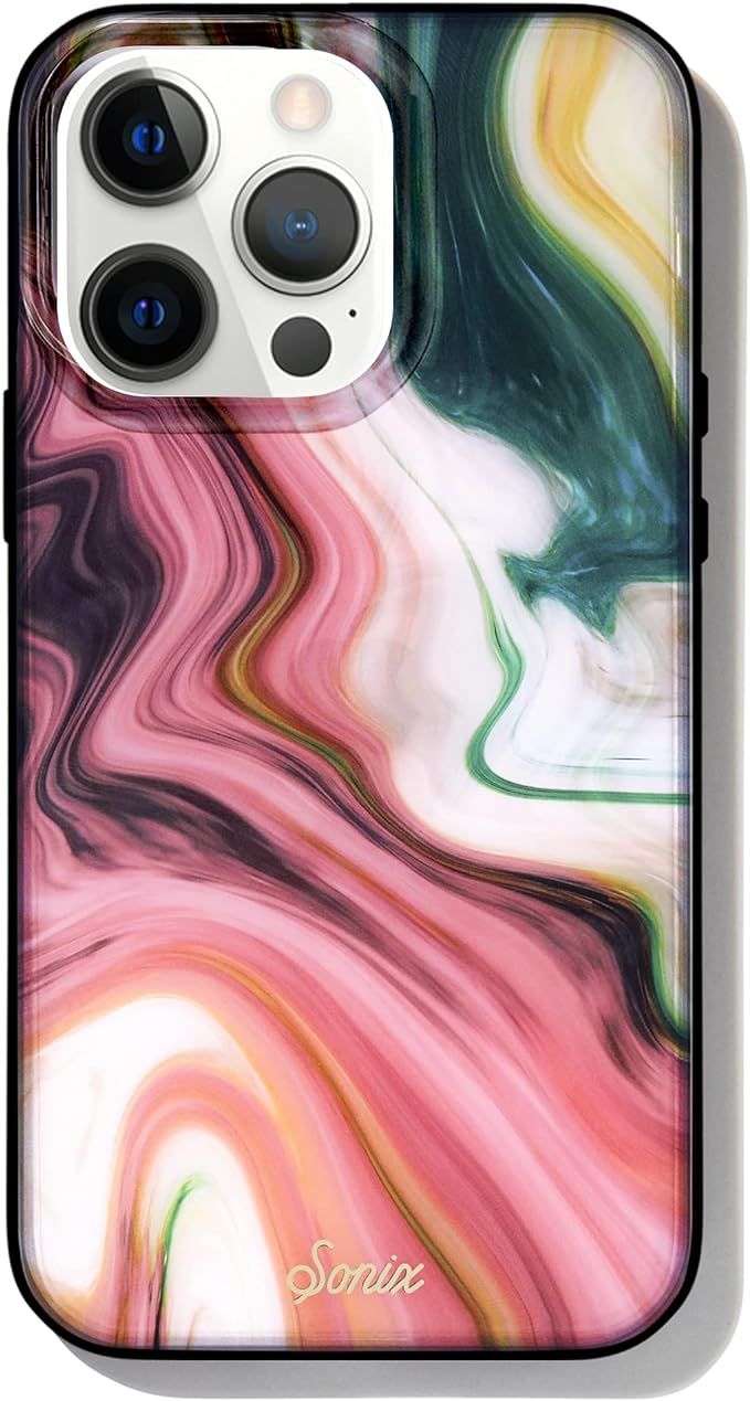 Sonix Phone Case for iPhone 13 Pro, Drop-Tested (Marble Agate) | Amazon (US)
