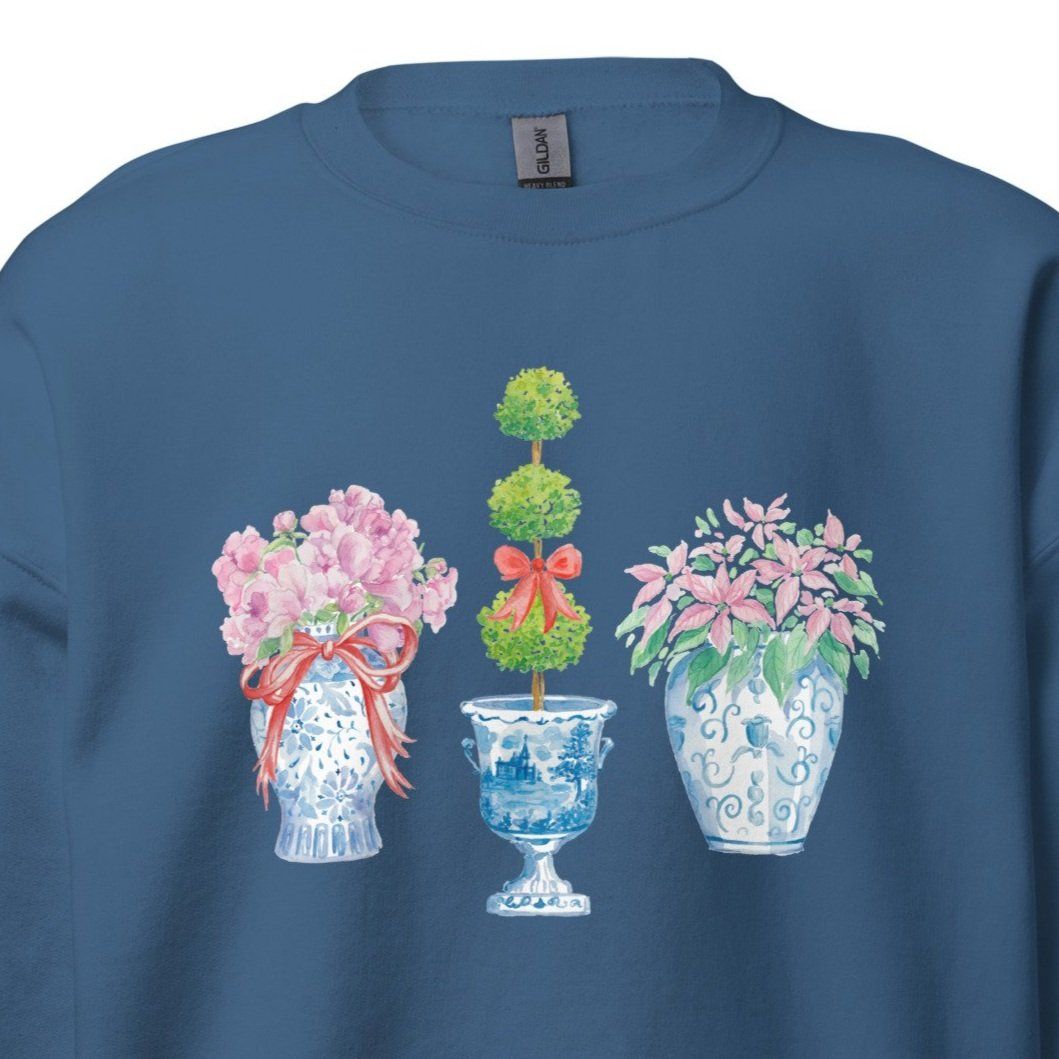 PRE-ORDER Holiday Ginger Jars Sweatshirt (Multiple Colors Available) — Simply Jessica Marie | Simply Jessica Marie
