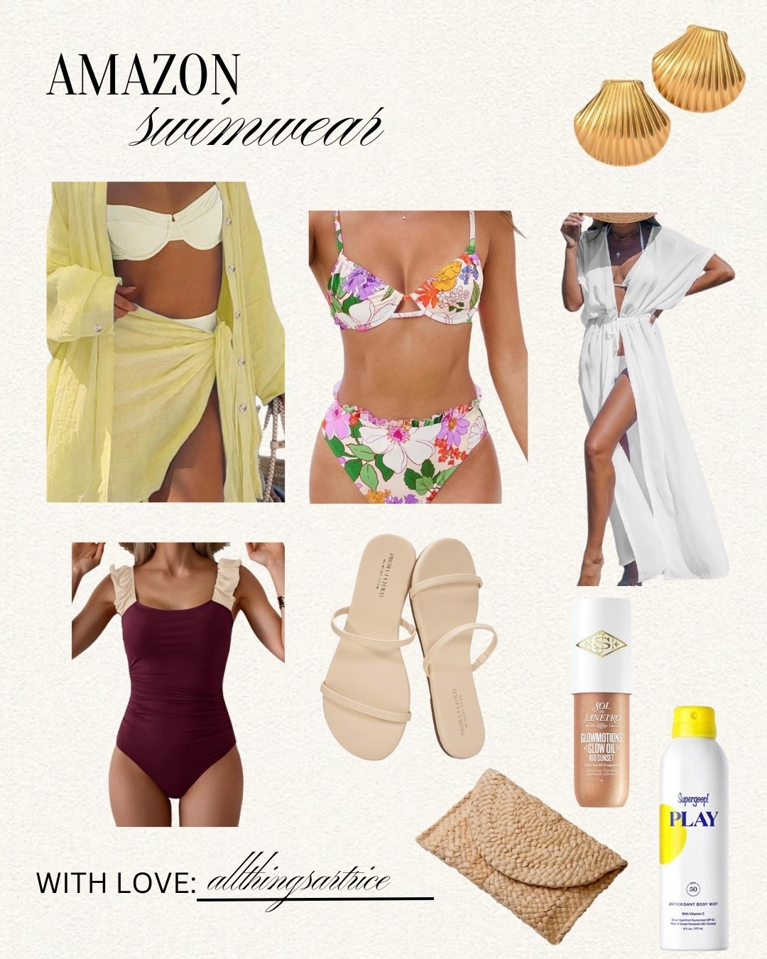 Amazon swimwear for women


Amazon | swim | swimwear | spring | summer | pool | beach | vacation | daily finds | bathing suit | sandals | purse | sunscreen | bronzer | swim cover | earrings | allthingsartrice  

#LTKTravel #LTKSeasonal #LTKSwim
