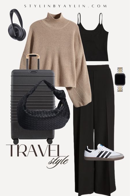 Outfits of the week- Travel style, casual style, trouser pants, StylinByAylin 

#LTKstyletip #LTKfindsunder100