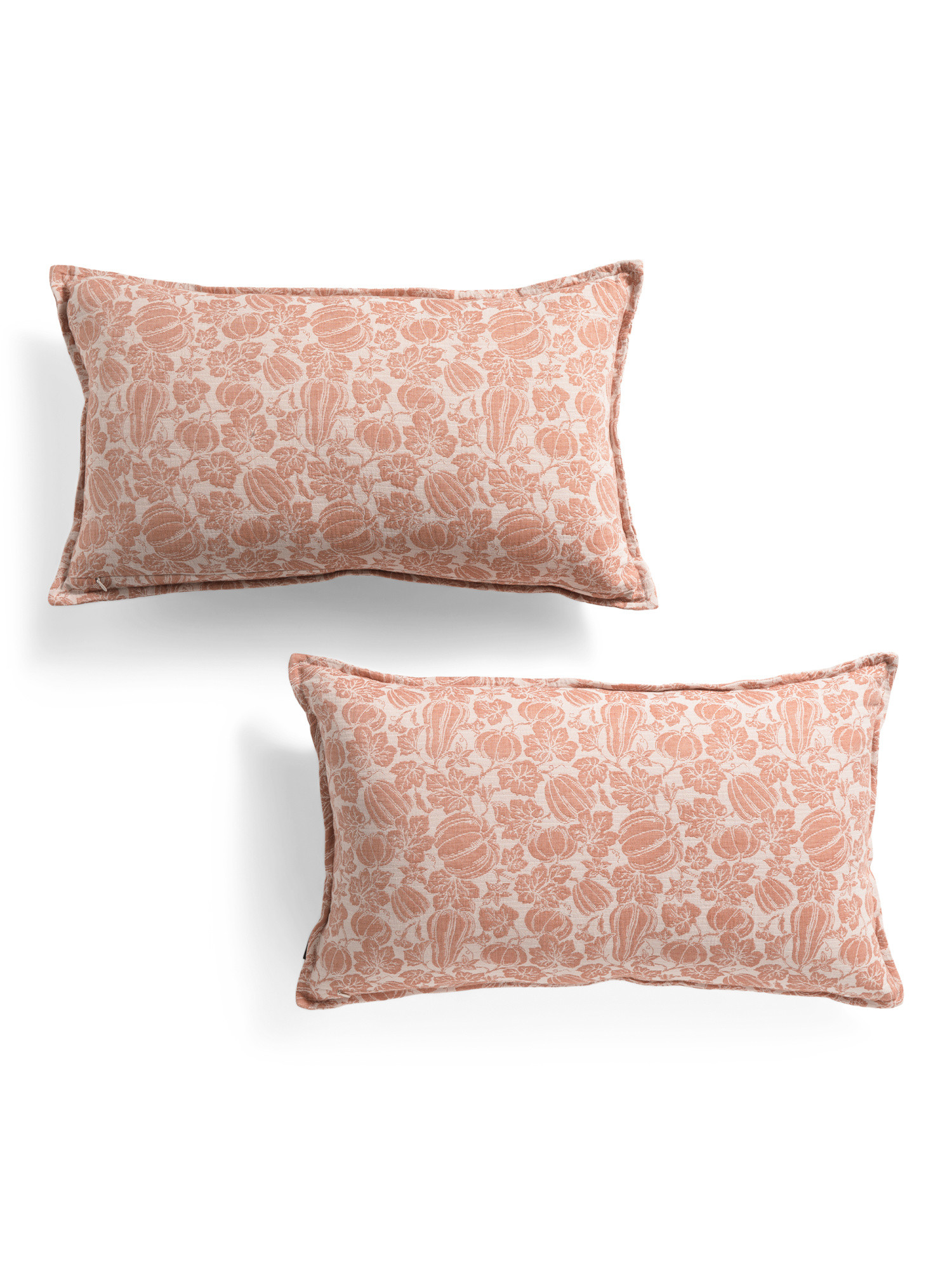2pk Lee Pumpkin Jacquard Pillows | Throw Pillows | Marshalls | Marshalls