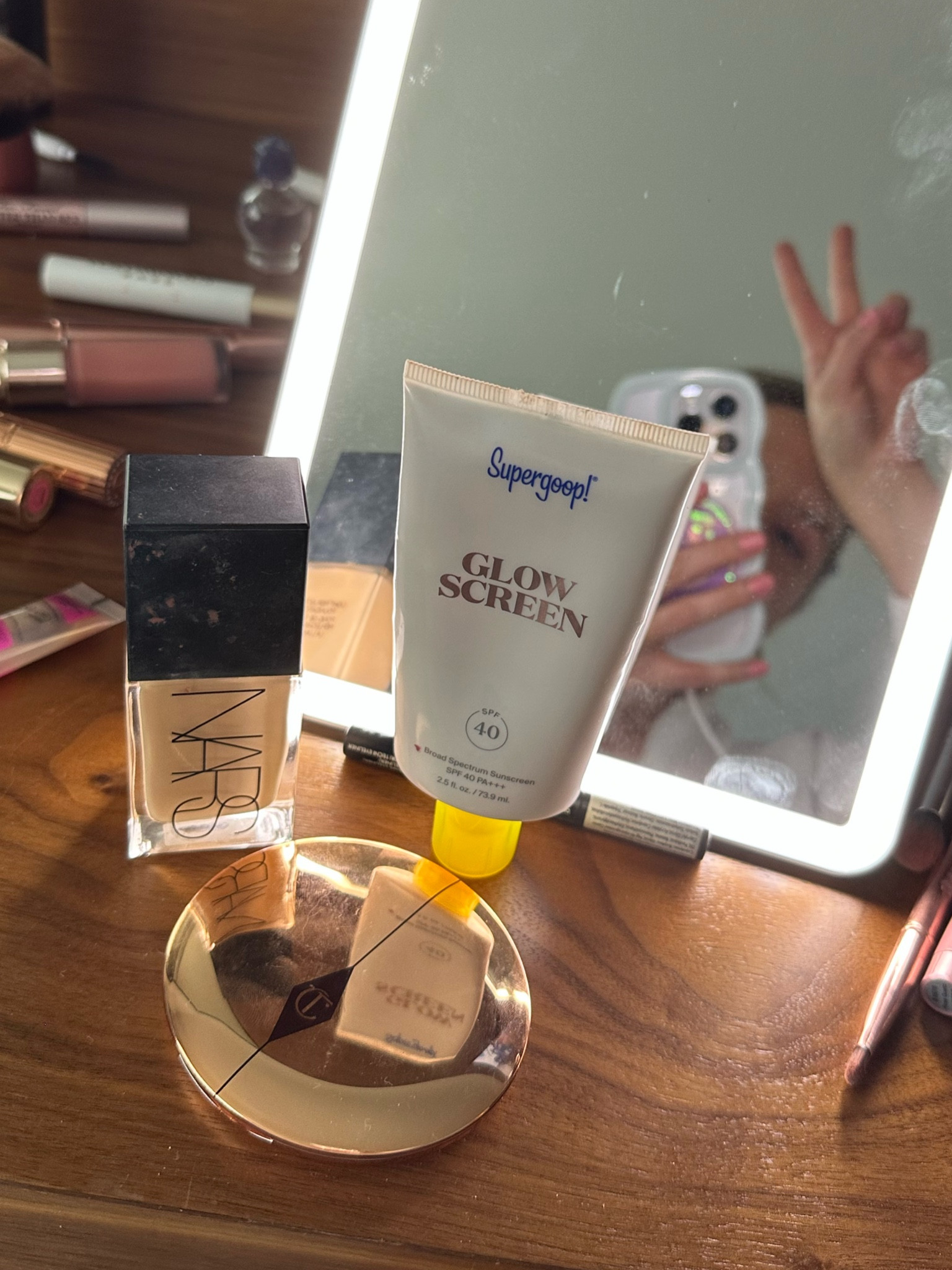 The best foundation trio ever IMO!!!!! Make sure to mix the glow screen and NARS for the glowiest results ✨💛⭐️

#LTKbeauty #LTKwedding #LTKstyletip