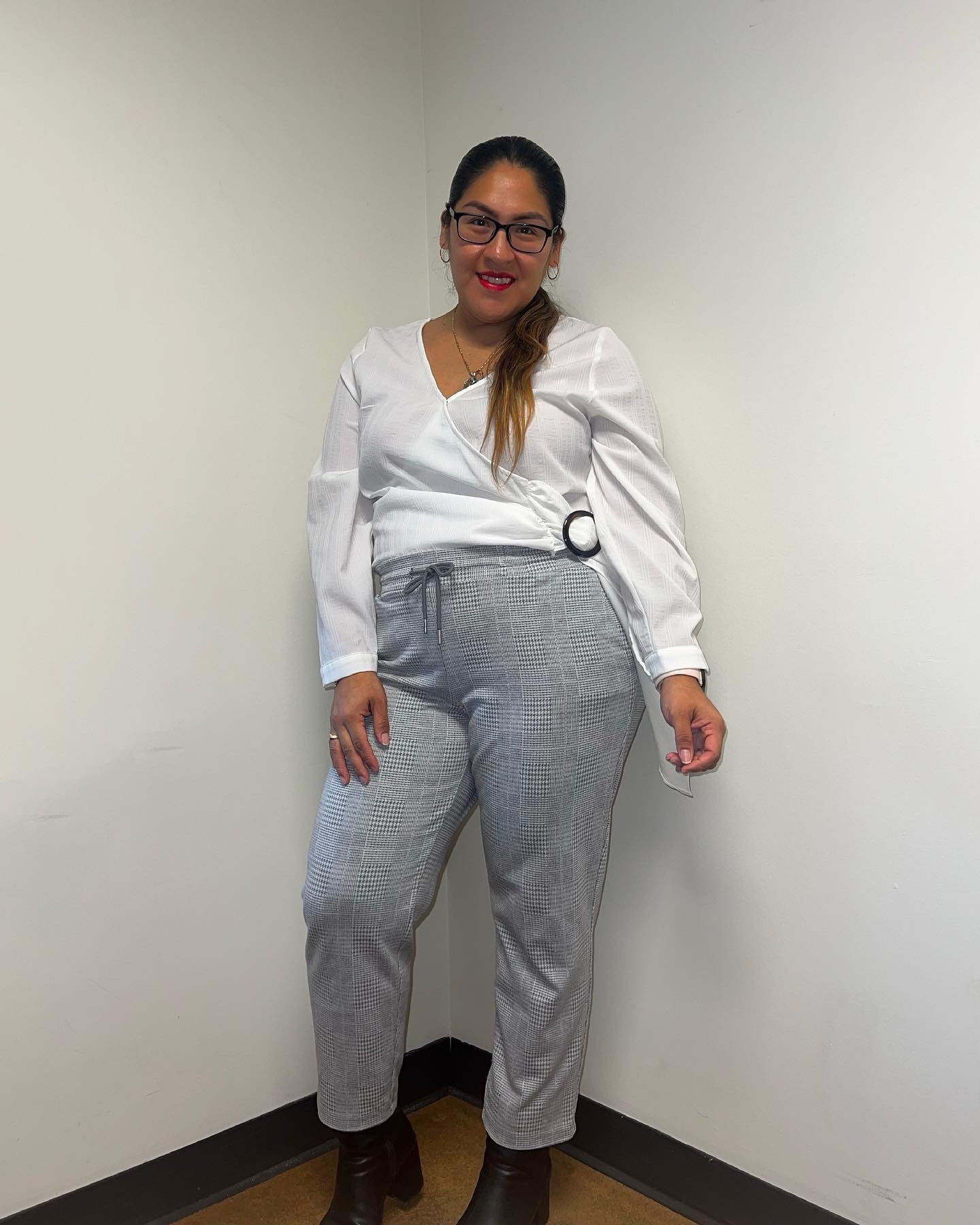 Def one of my fave pair of work pants and boots ever from @target 😍

I can def say that I made sure to use what I had in my closet this year. Fought the urge to keep buying clothes for the greater part of the end of the year and I am proud. It isn’t easy but def forced me to utilize pieces of clothes I hadn’t used in forever or ever like this top. 

#marcesview #targetstyle #workattire #ootd #fashioninspo #officeoutfit #sustainabilitymatters

#LTKMidsize #LTKWorkwear #LTKStyleTip