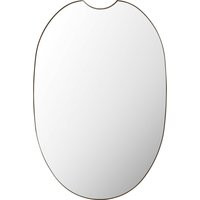 Livabliss Ajanta AJT-001 Mirror, Aluminum; Aluminum/Aluminium in Gold, Size: 36H x 24""W x 1""D by DecoratorsBest | DecoratorsBest