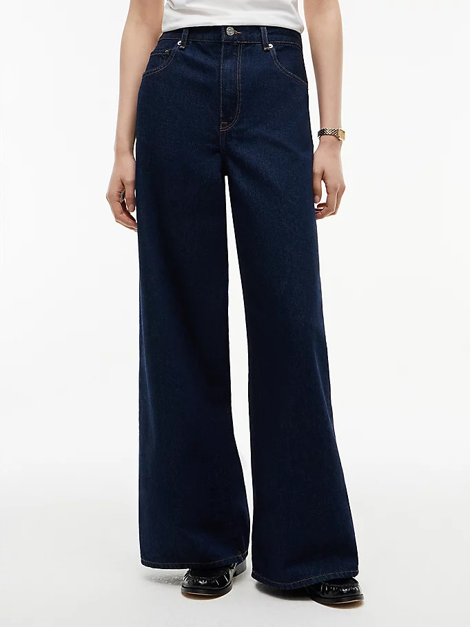 Indie High Rise Wide Jeans | Tommy Hilfiger UK