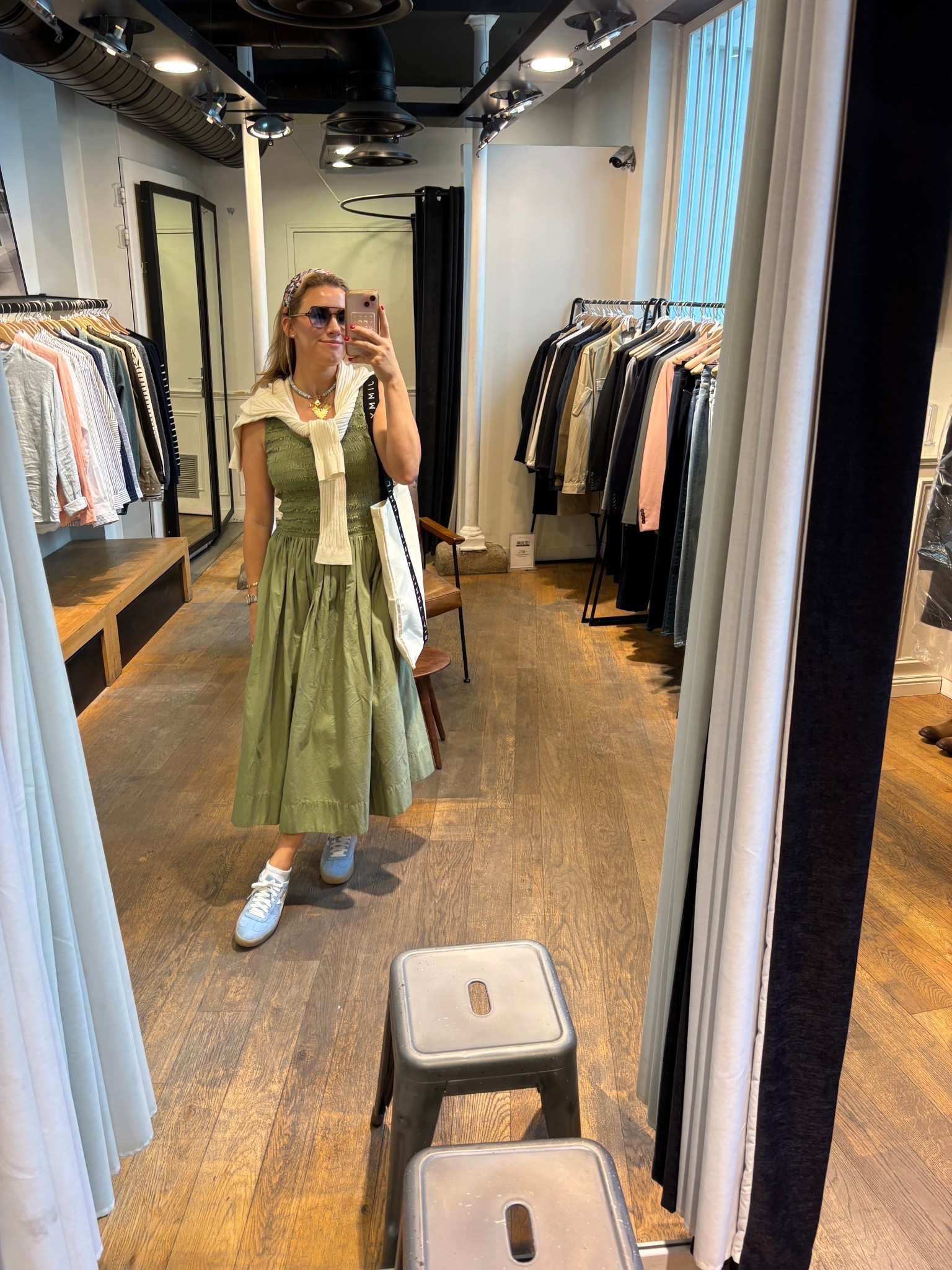 also wore this dress during the day with sneakers & a lighter weight sweater over my shoulders. 

I think it’s key to rewear items when traveling to make packing easier! 

#LTKStyleTip #LTKTravel