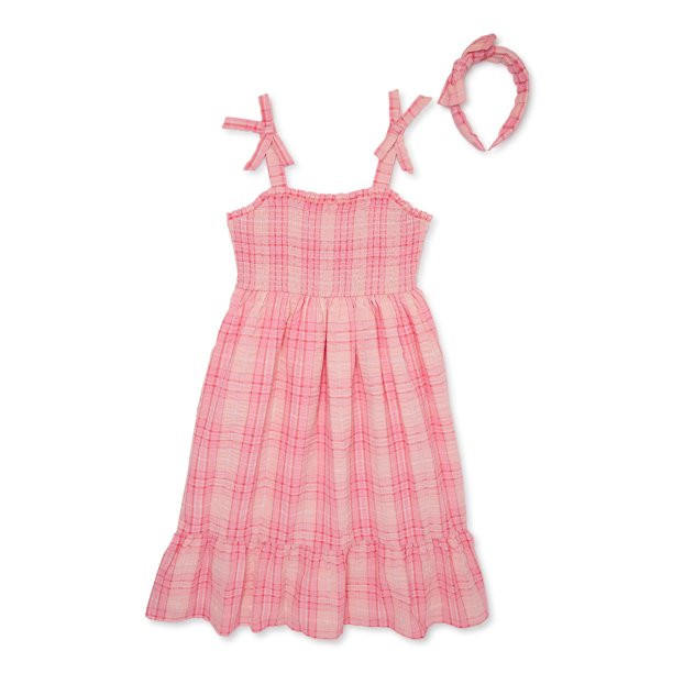 Btween Girls Ruched Maxi Dress, Sizes 4-12 - Walmart.com | Walmart (US)