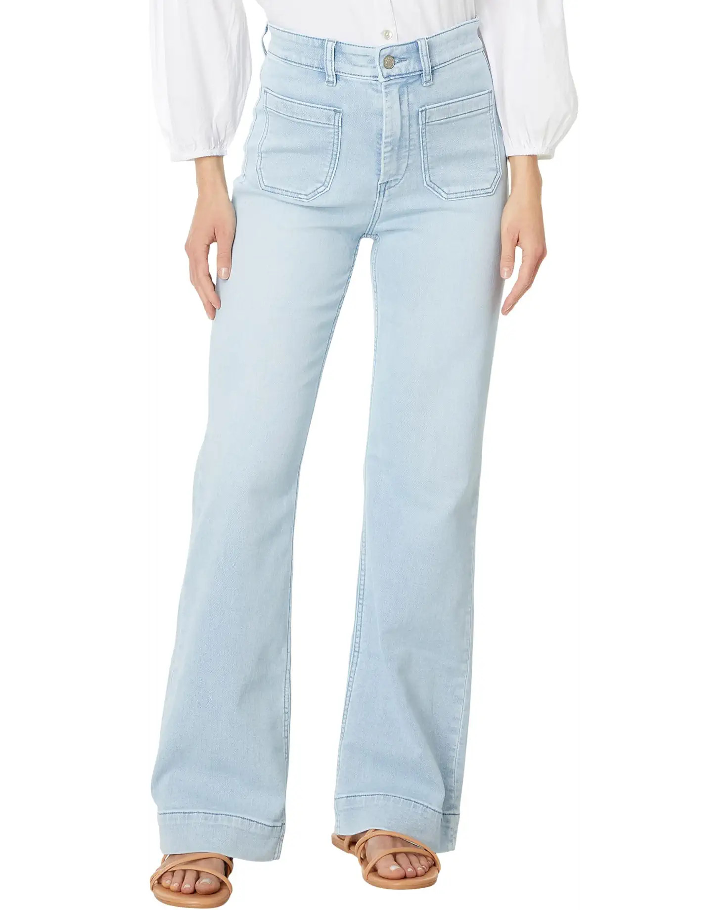 Faherty Stretch Terry Patch Pocket Pants | Zappos