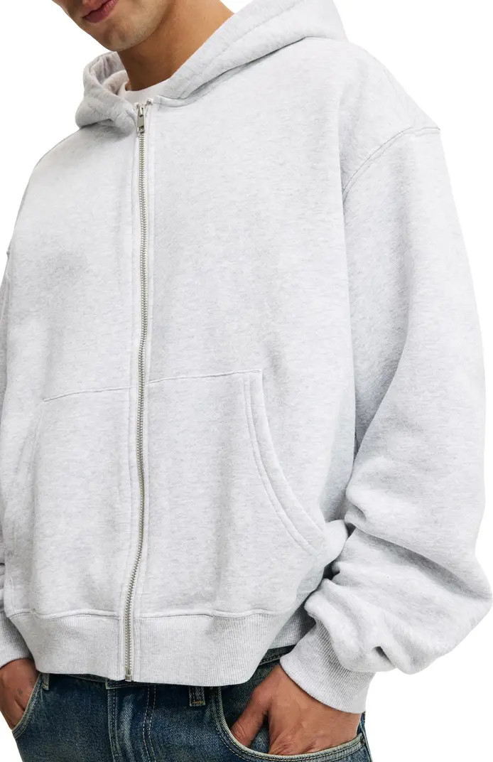 Cotton On Men's Cropped Zip Up Hoodie | Nordstrom | Nordstrom