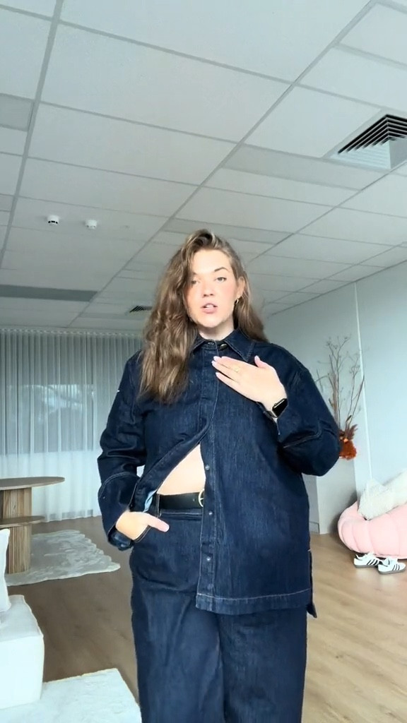 Canadian Tuxedo 💙

#LTKaustralia #LTKwinter #LTKplussize