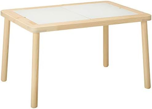 IKEA FLISAT Children's Table , 32 5/8x22 7/8"", Wood | Amazon (US)