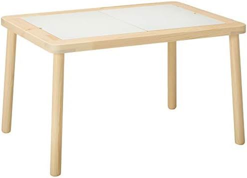 Amazon.com: IKEA FLISAT Children's Table , 32 5/8x22 7/8"", Wood: Furniture & Decor | Amazon (US)