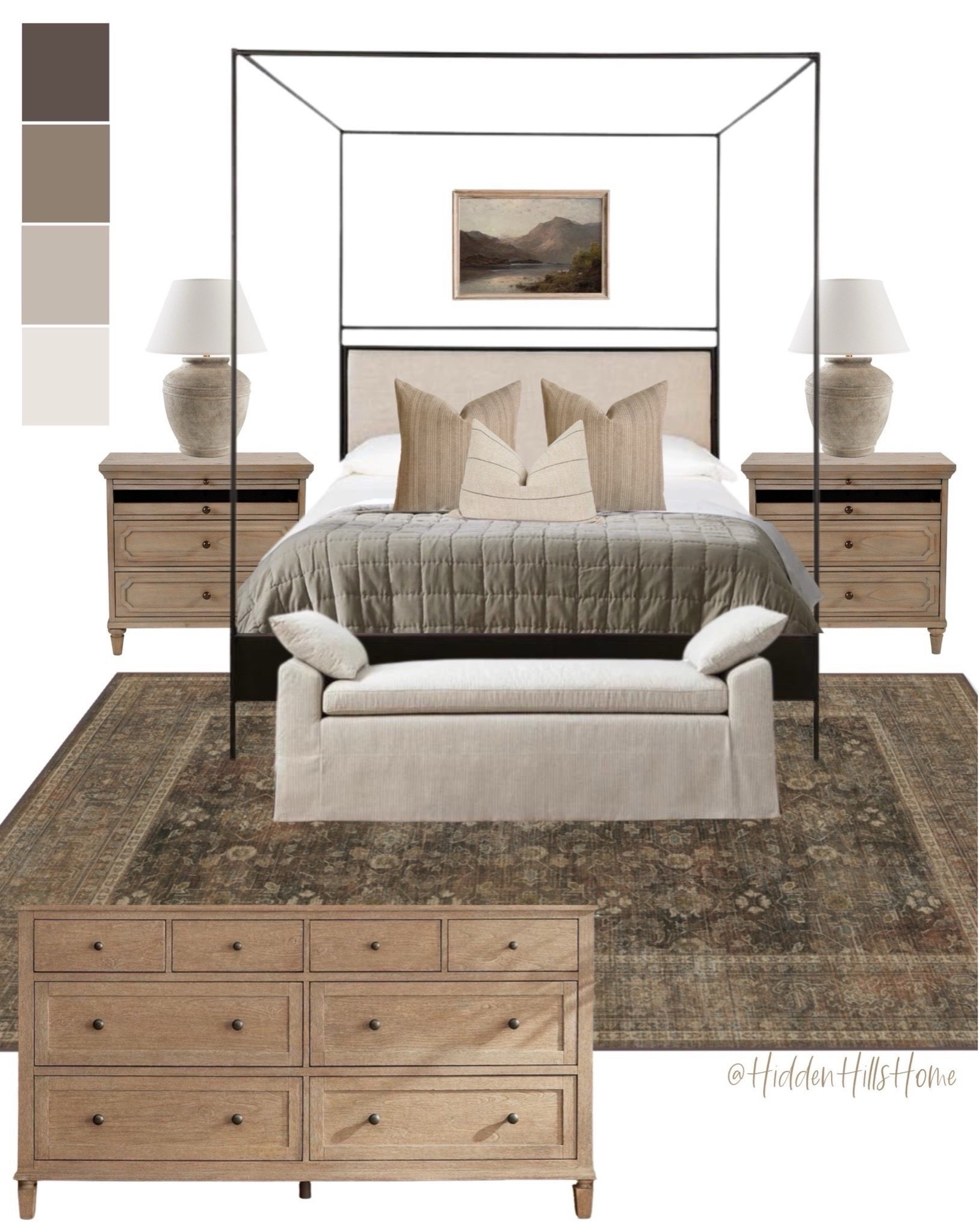 Bedroom decor, bedroom mood board with a canopy bed, home decor, master bedroom design, bedding, nightstands #bedroom



#LTKHome #LTKSaleAlert #LTKSeasonal