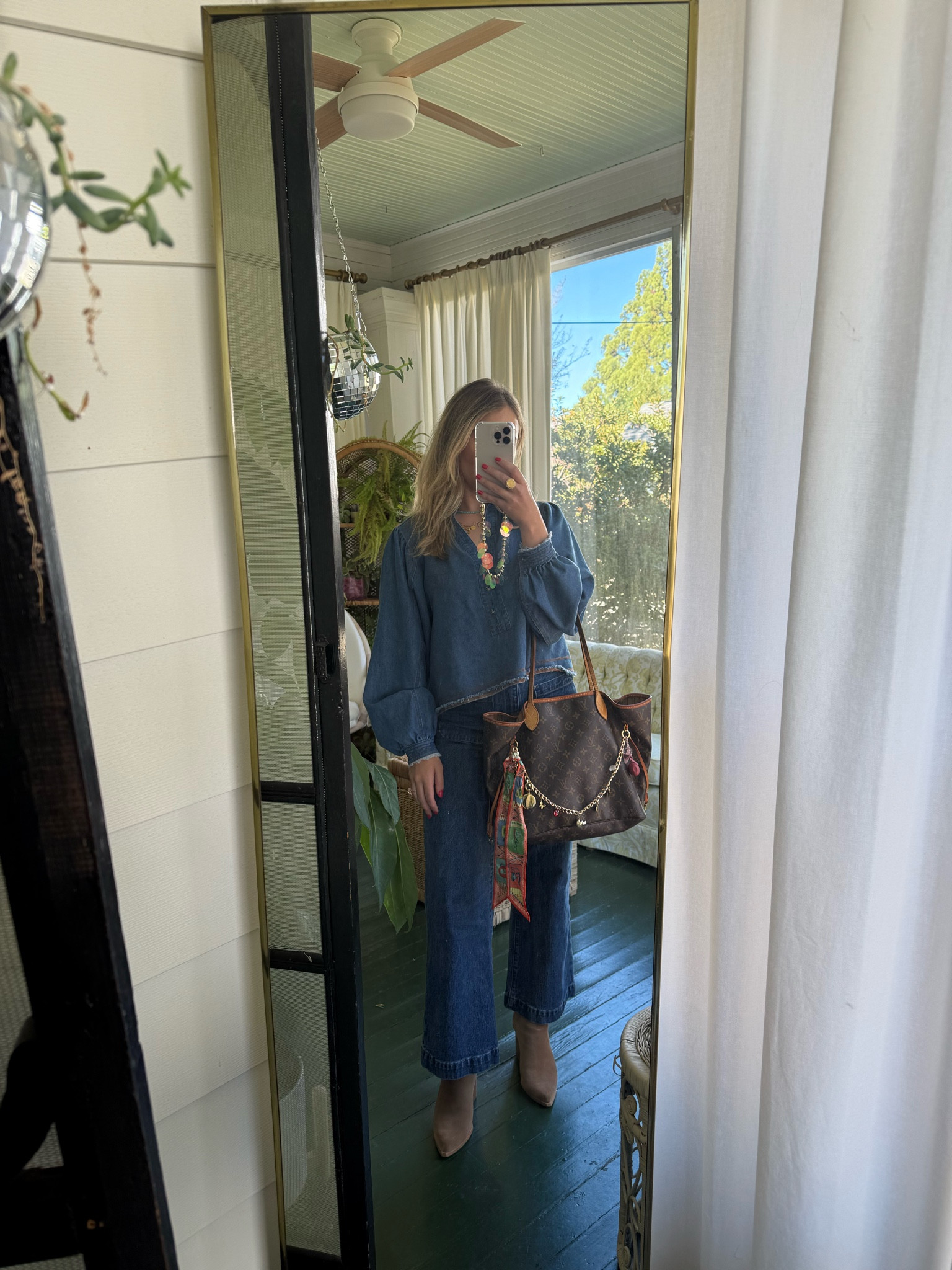 Monday Canadian tuxedo OOTD 

#LTKFindsUnder100 #LTKWorkwear #LTKShoeCrush