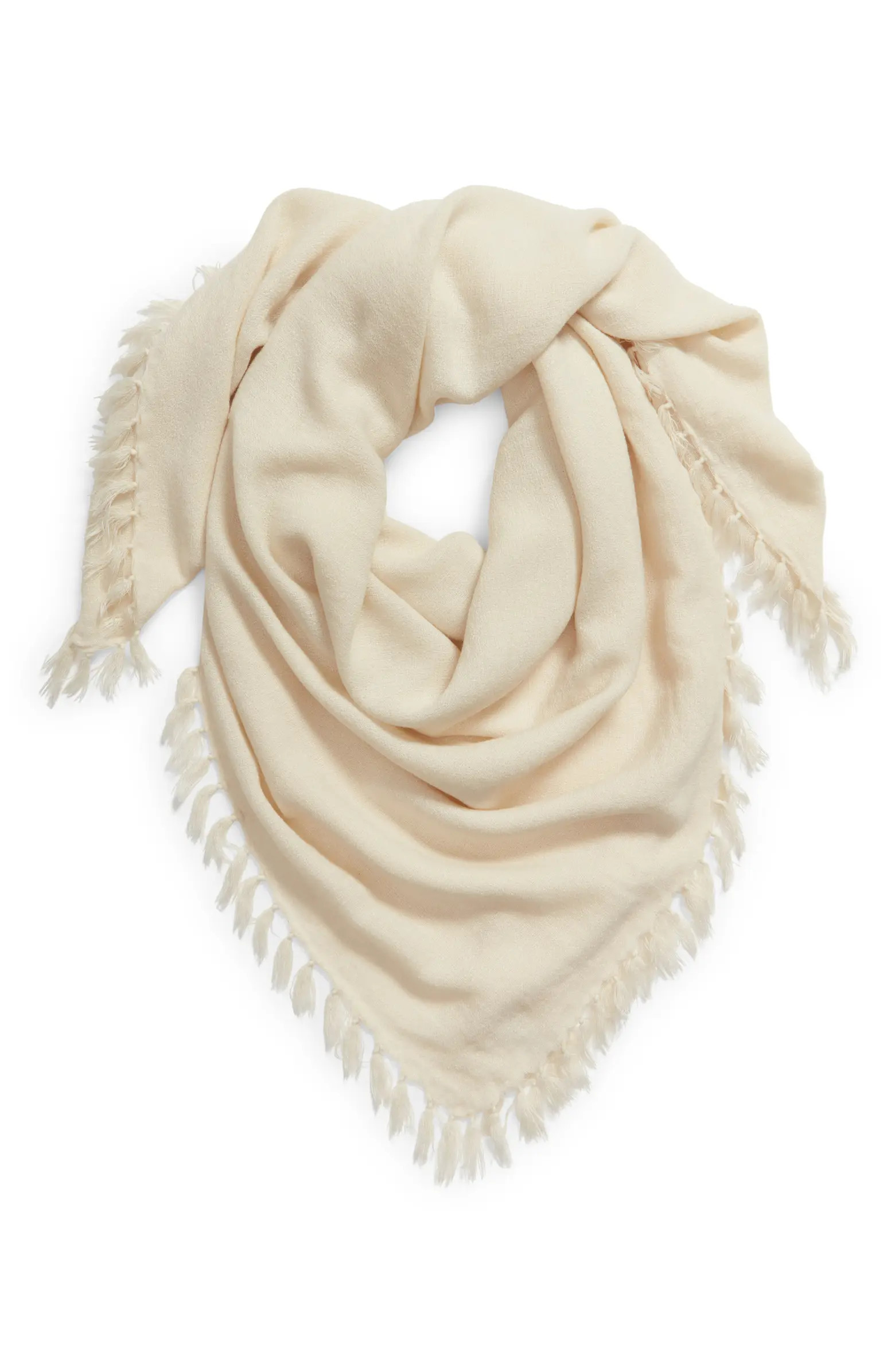 Textured Tassel Scarf | Nordstrom